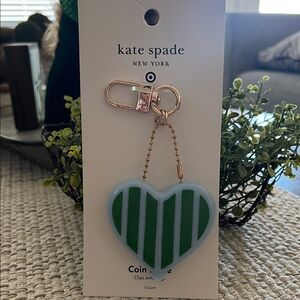 kate spade ♠️ x Target collab Limited Edition Blue and green coin purse